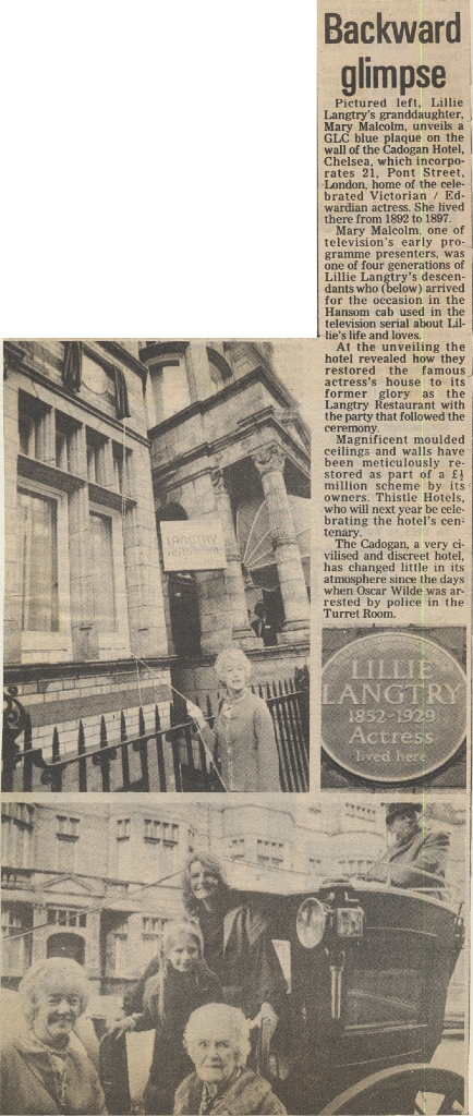 19801219 LILLIE LANGTRY PLAQUE GRAND-DAUGHTER CN.jpg